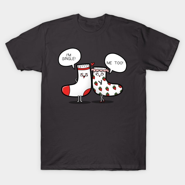 Love socks T-Shirt by Freecheese